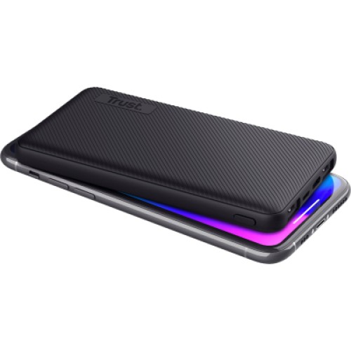Батарея универсальная Trust 10000mAh Primo ECO, 2хUSB-A/USB-C, 15W, black (24678_TRUST)