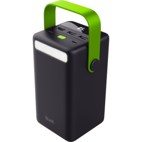 Батарея универсальная Trust 50000mAh Redoh XXL, 3хUSB-A/USB-C, 20W, black (25196_TRUST)