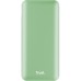 Батарея универсальная Trust 20000mAh Redoh, USB-A/2хUSB-C, 18W, QC 3.0, PD, green (25035_TRUST)