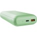 Батарея универсальная Trust 20000mAh Redoh, USB-A/2хUSB-C, 18W, QC 3.0, PD, green (25035_TRUST)