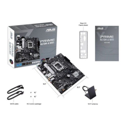 Материнская плата ASUS PRIME H610M-A WIFI