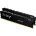 Модуль памяти для компьютера DDR5 64GB (2x32GB) 5600 MHz Fury Beast Black Kingston Fury (ex.HyperX) (KF556C36BBE2K2-64)