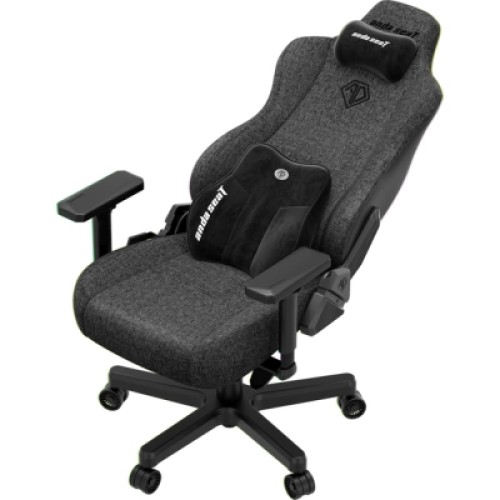 Кресло игровое Anda Seat Kaiser 3E Fabric Size XL Dark Grey (AD23YC-XL-09-GB-CF-G01)