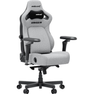 Кресло игровое Anda Seat Kaiser 4 V2 Fabric Size XL Ash Grey (AD12YDDC-XLL-20-G-CF-03)