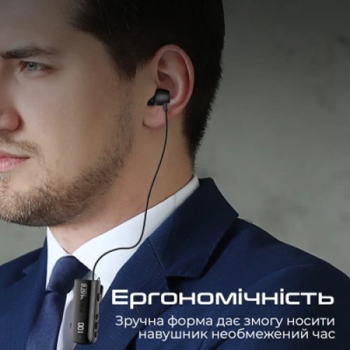 Наушники Promate Monoflix-bt Black (monoflix-bt.black)
