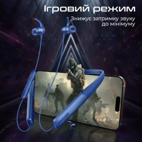 Наушники Promate Leap-200H Blue (leap-200h.blue)