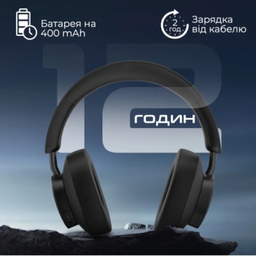 Наушники Promate Takt Black (takt.black)