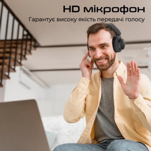 Наушники Promate Takt Black (takt.black)