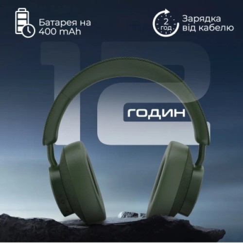Наушники Promate Takt Midnight Green (takt.midnightgreen)