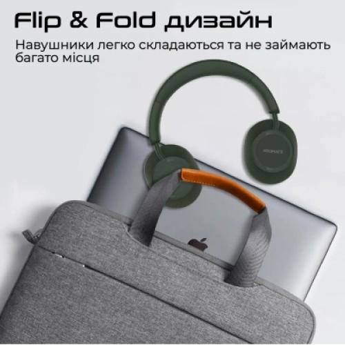 Наушники Promate Takt Midnight Green (takt.midnightgreen)