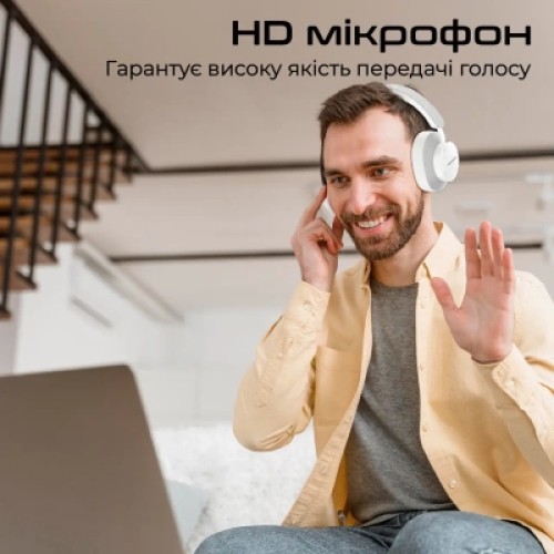 Наушники Promate Takt White (takt.white)