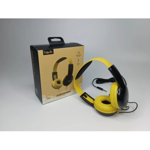 Наушники Havit HV-H211d Yellow/Black (HV-H211d)
