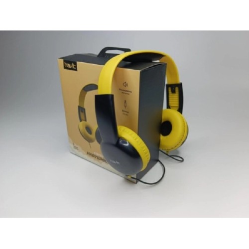 Наушники Havit HV-H211d Yellow/Black (HV-H211d)