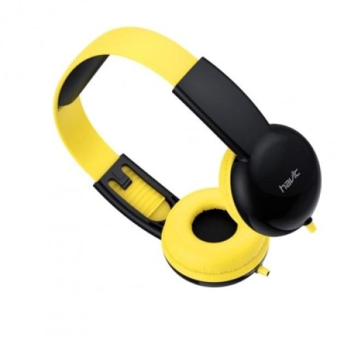 Наушники Havit HV-H211d Yellow/Black (HV-H211d)