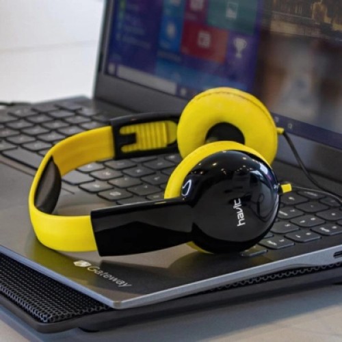 Наушники Havit HV-H211d Yellow/Black (HV-H211d)