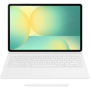 Чехол для планшета Samsung Book Cover Keyboard - AI Key Galaxy Tab S10 FE+ White (EF-DX625BWEGUA)