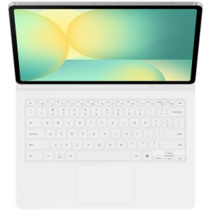Чехол для планшета Samsung Book Cover Keyboard - AI Key Galaxy Tab S10 FE+ White (EF-DX625BWEGUA)