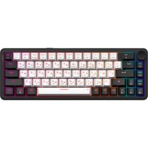Клавиатура GamePro Asgard Valhalla MK210B Pro 65 RGB Wireless/Bluetooth/USB Black (MK210B Pro)