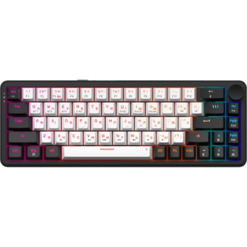 Клавиатура GamePro Asgard Valhalla MK210B Pro 65 RGB Wireless/Bluetooth/USB Black (MK210B Pro)