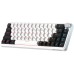 Клавиатура GamePro Asgard Valhalla MK210W Pro 65 RGB Wireless/Bluetooth/USB White (MK210W Pro)