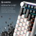 Клавиатура GamePro Asgard Valhalla MK210W Pro 65 RGB Wireless/Bluetooth/USB White (MK210W Pro)