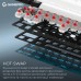 Клавиатура GamePro Asgard Valhalla MK210W Pro 65 RGB Wireless/Bluetooth/USB White (MK210W Pro)