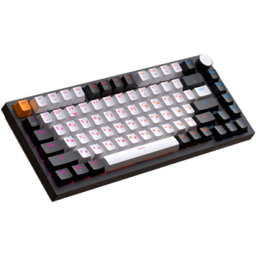 Клавиатура GamePro Asgard Valhalla MK160B Pro 75 RGB Wireless/Bluetooth/USB Black (MK160B Pro)
