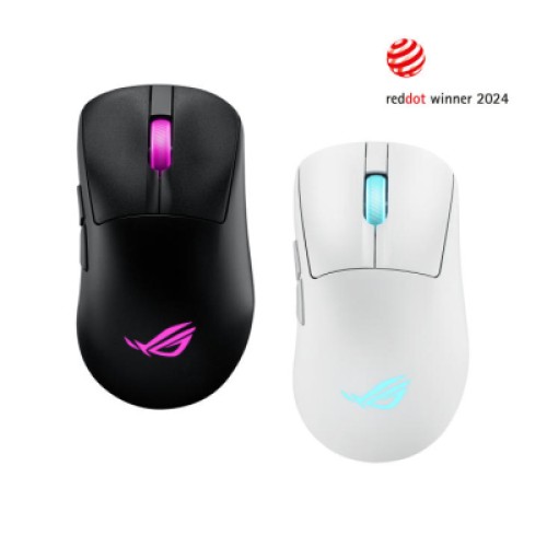 Мышка ASUS ROG Keris II Origin Wireless/Bluetooth/USB Black (90MP04A0-BMUA00)