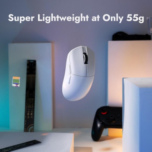 Мышка Lemokey G1 USB-A/USB-C/Wireless 8K White (G1-A2)