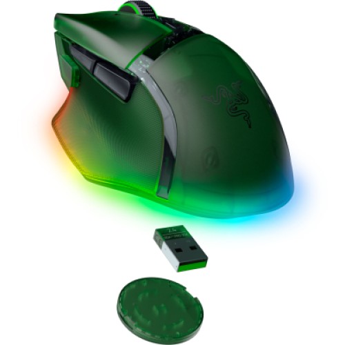 Мышка Razer Basilisk V3 Pro 35K Wireless/Bluetooth/USB Phantom Green (RZ01-05240300-R3G1)