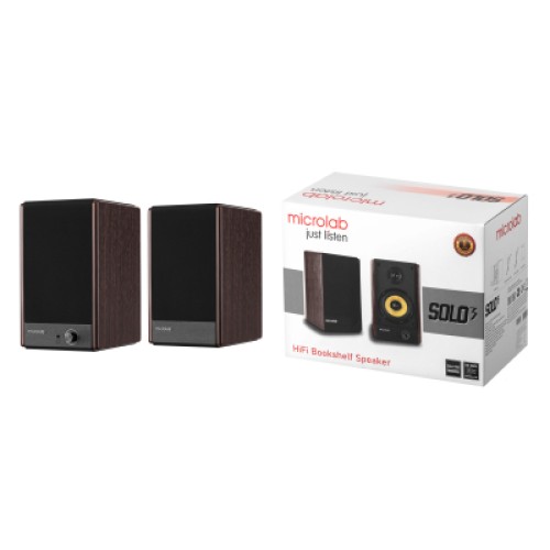 Акустическая система Microlab SOLO 3 40W Brown (SOLO-3BR)