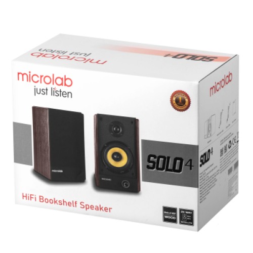 Акустическая система Microlab SOLO 4 60W Brown (SOLO-4BR)