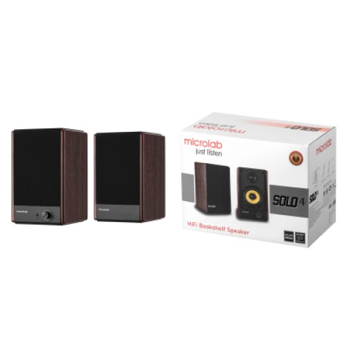 Акустическая система Microlab SOLO 4 60W Brown (SOLO-4BR)