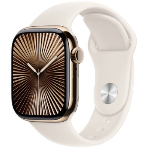Ремешок для смарт-часов Apple 42mm Starlight Sport Band - S/M (MXLL3ZM/A)