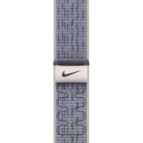 Ремешок для смарт-часов Apple 46mm Grey/Blue Nike Sport Loop (MXU13ZM/A)