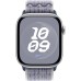 Ремешок для смарт-часов Apple 46mm Grey/Blue Nike Sport Loop (MXU13ZM/A)