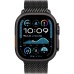 Ремешок для смарт-часов Apple 49mm Black Titanium Milanese Loop - Large (MXKH3ZM/A)