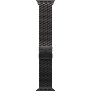 Ремешок для смарт-часов Apple 49mm Black Titanium Milanese Loop - Large (MXKH3ZM/A)