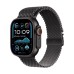 Ремешок для смарт-часов Apple 49mm Black Titanium Milanese Loop - Medium (MXKG3ZM/A)