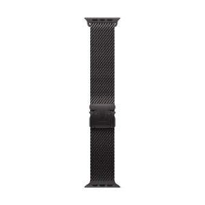 Ремешок для смарт-часов Apple 49mm Black Titanium Milanese Loop - Medium (MXKG3ZM/A)