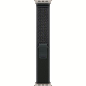 Ремешок для смарт-часов Apple 49mm Black Trail Loop - S/M - Natural Titanium Finish (MXTQ3ZM/A)