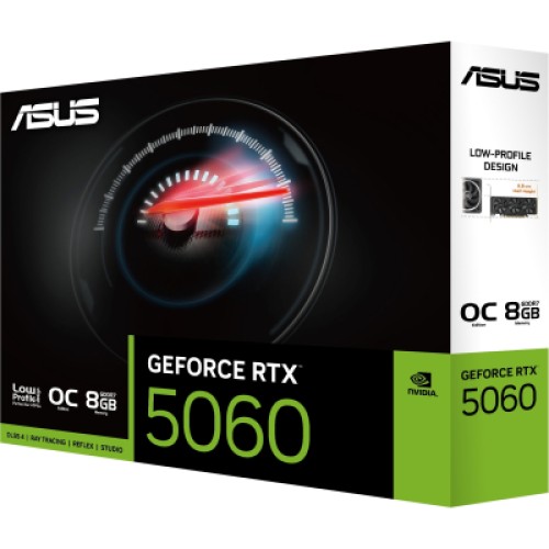 Видеокарта ASUS GeForce RTX5060 8Gb LP BRK OC (RTX5060-O8G-LP-BRK)