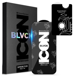 Стекло защитное Armorstandart Supreme Plus Black Icon Apple iPhone 17 Air (ARM86405)