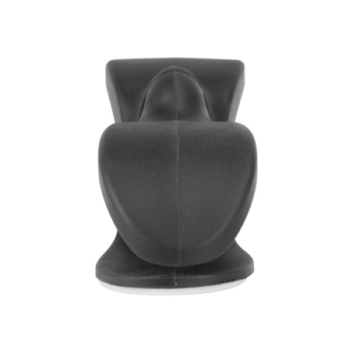 Держатель для кабеля OfficePro CM001B, клейкое основание, black (CM001B)