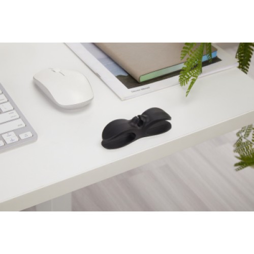Держатель для кабеля OfficePro CM001B, клейкое основание, black (CM001B)