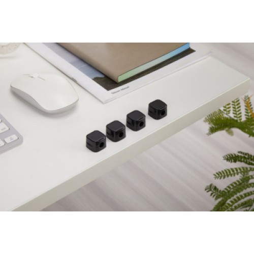 Держатель для кабеля OfficePro CM002B, magnetic clasp, 6шт=1пак, back (CM002B)