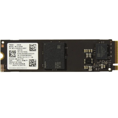 Накопитель SSD M.2 2280 256GB Samsung (MZVL4256HBJD-00BH1)