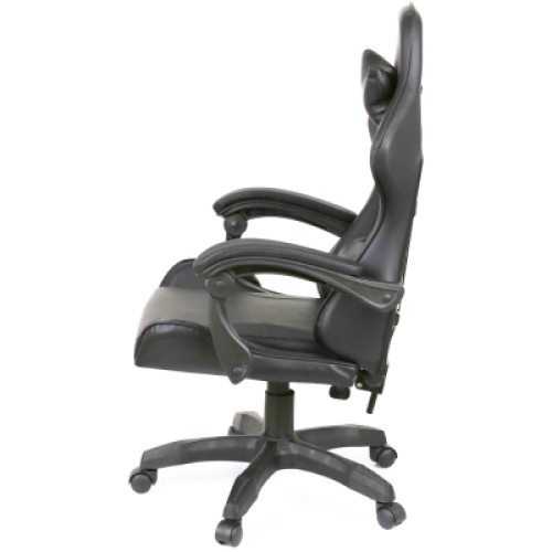 Кресло игровое Аклас Озорник ANF подростковый Черный (PU-черный) (00160337)