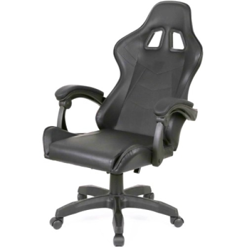 Кресло игровое Аклас Озорник ANF подростковый Черный (PU-черный) (00160337)