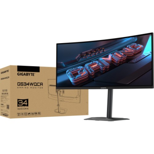 Монитор GIGABYTE GS34WQCA Gaming Monitor
